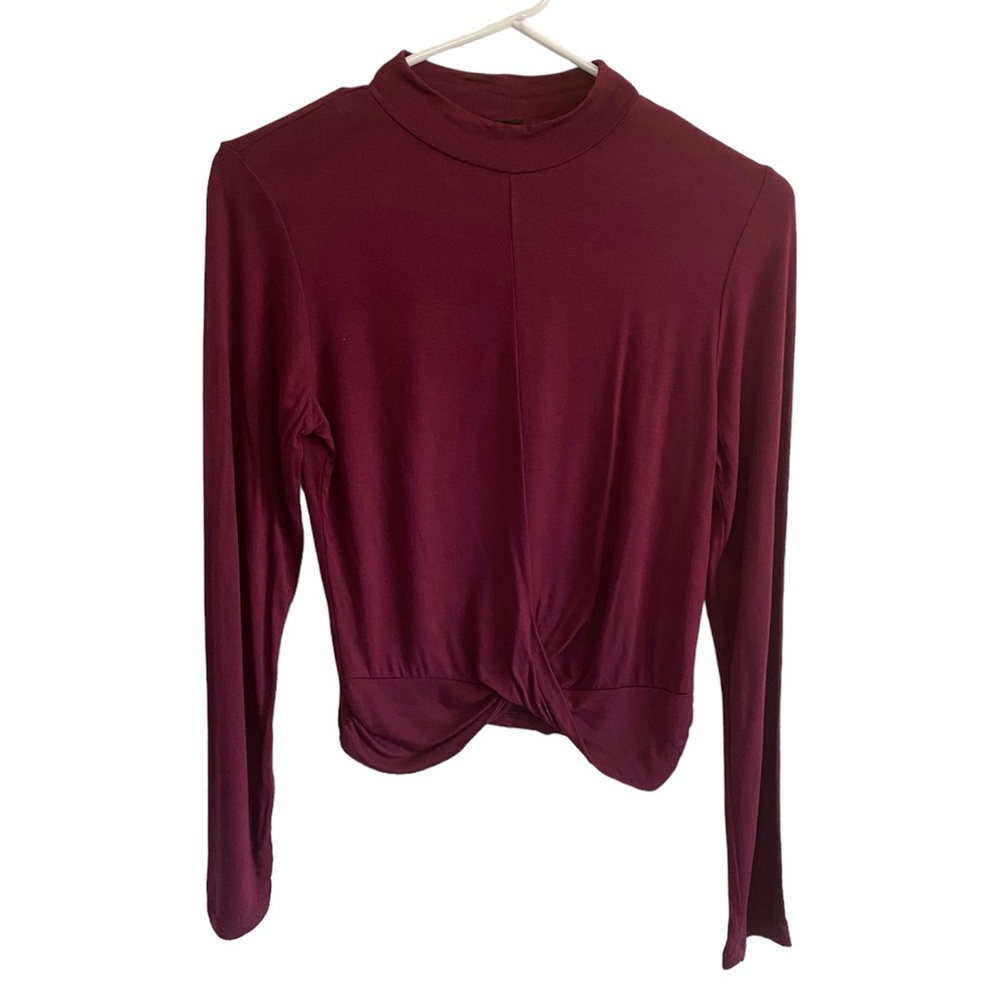 Forever Twentyone, LONG SLEEVE CROP, Twisted from the front M98
